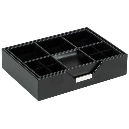 Watch Avenue UKValet TrayWolf Heritage Set of 2 Valet Trays Black 290302Watch Avenue UK