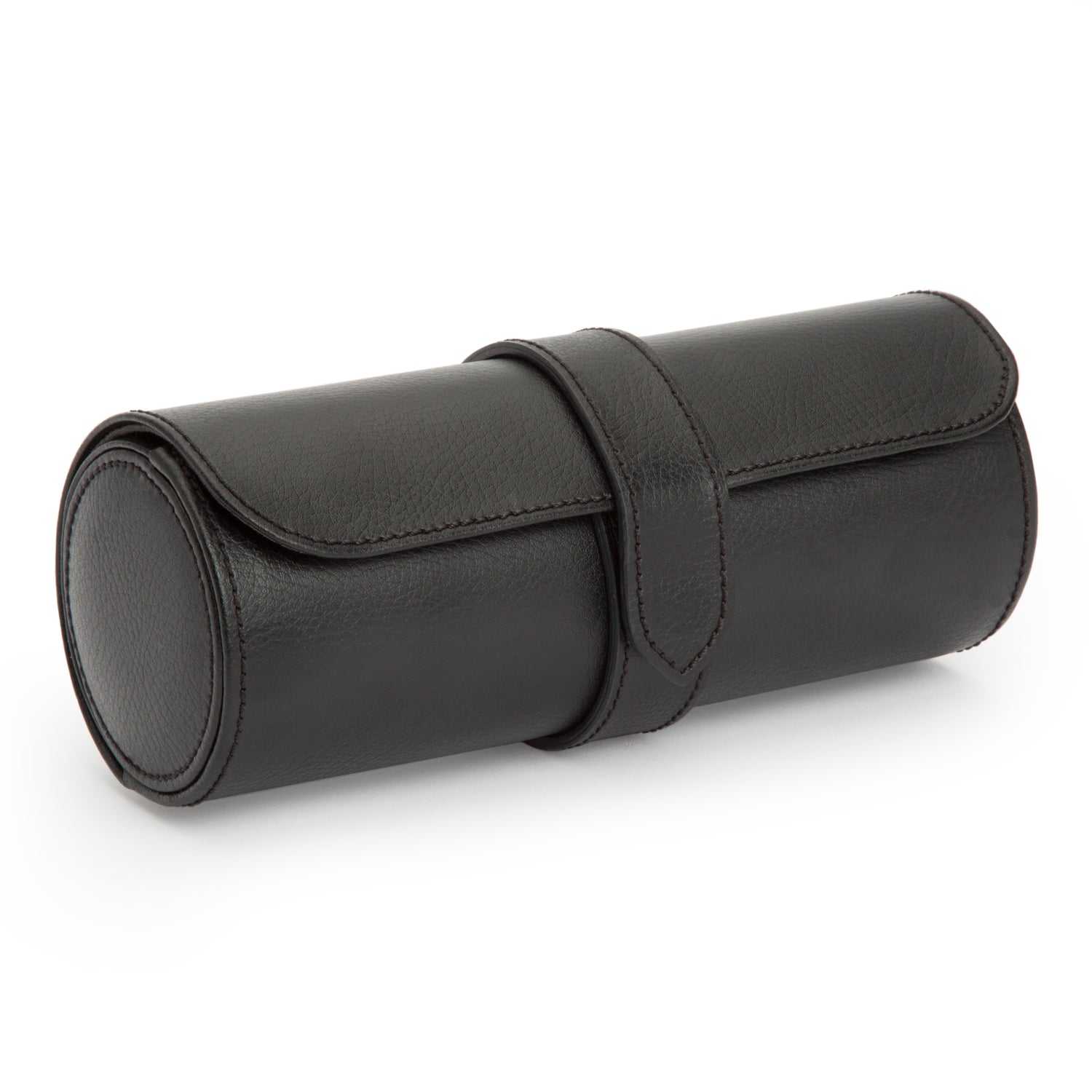 Watch Avenue UKWolf Heritage Watch Roll Black/Grey 305602Watch Avenue UK