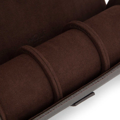 Watch RollWolf Heritage Watch Roll Brown 305606Introducing the Wolf Heritage Watch Roll in Brown (Model 305606) – an exquisite and functional accessory from the Heritage Men's Collection, meticulously handcrafted