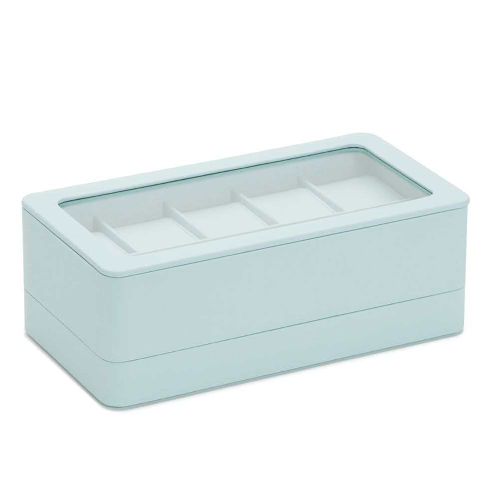 Watch Avenue UKwatch boxesWolf 6pc Watch Box with Strap Tray for Apple Watch Aqua 463124Watch Avenue UK