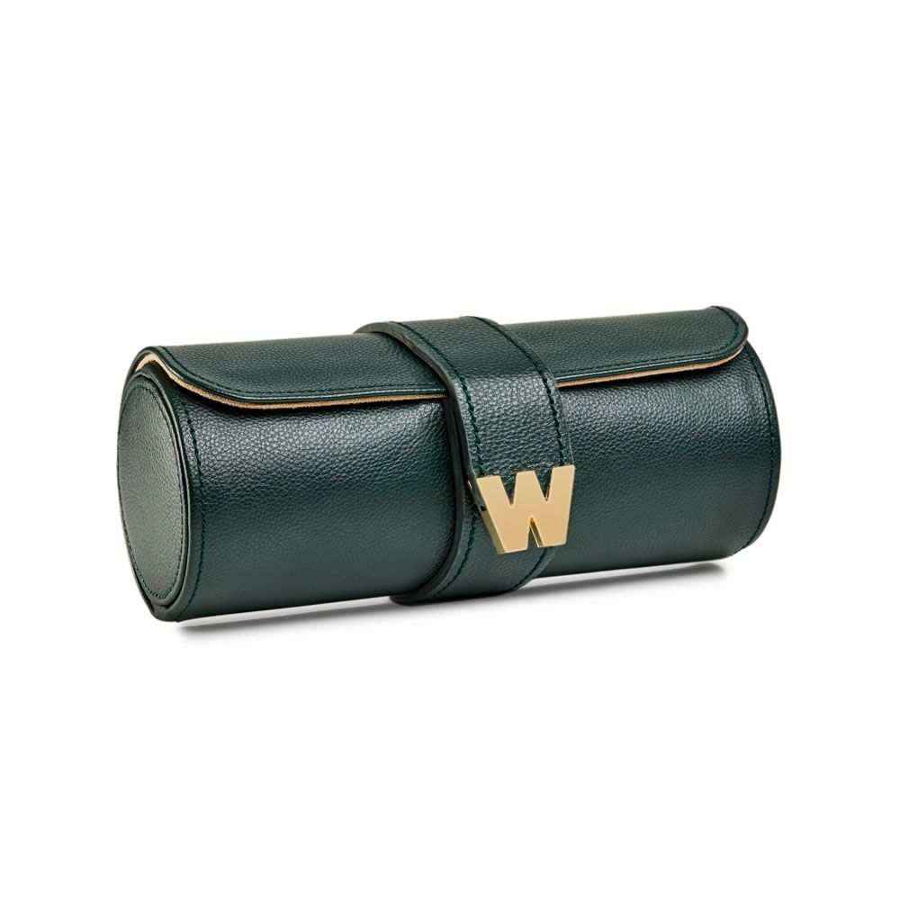 Watch Avenue UKJewellery RollWolf Cassandra Jewellery Watch Roll Hunter Green 800844Watch Avenue UK