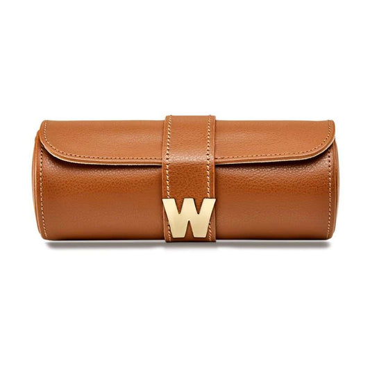 Wolf Cassandra Jewellery Watch Roll Cognac 800845