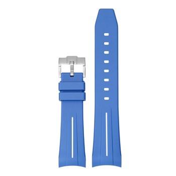 Watch StrapPremium Silicone Straps for Blancpain X Swatch Fifty Fathoms - 22mm CuEnhance your Blancpain X Swatch Fifty Fathoms with our Premium Silicone Straps, meticulously crafted to fit a 22mm lug width. Designed with a precision curved-end, t