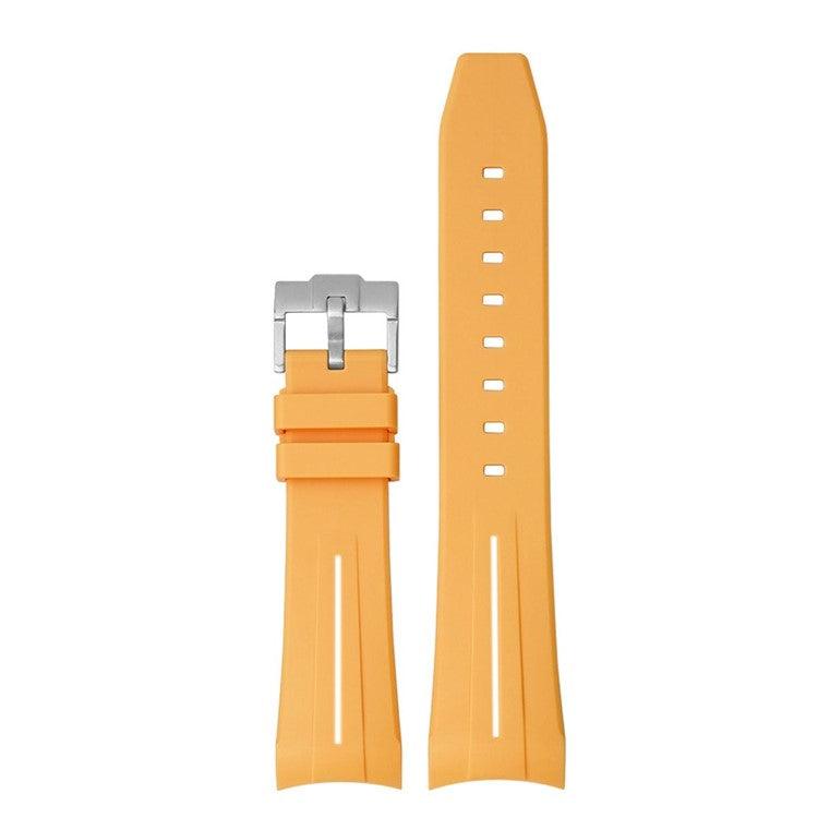 Watch StrapPremium Silicone Straps for Blancpain X Swatch Fifty Fathoms - 22mm CuEnhance your Blancpain X Swatch Fifty Fathoms with our Premium Silicone Straps, meticulously crafted to fit a 22mm lug width. Designed with a precision curved-end, t