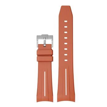Watch StrapPremium Silicone Straps for Blancpain X Swatch Fifty Fathoms - 22mm CuEnhance your Blancpain X Swatch Fifty Fathoms with our Premium Silicone Straps, meticulously crafted to fit a 22mm lug width. Designed with a precision curved-end, t