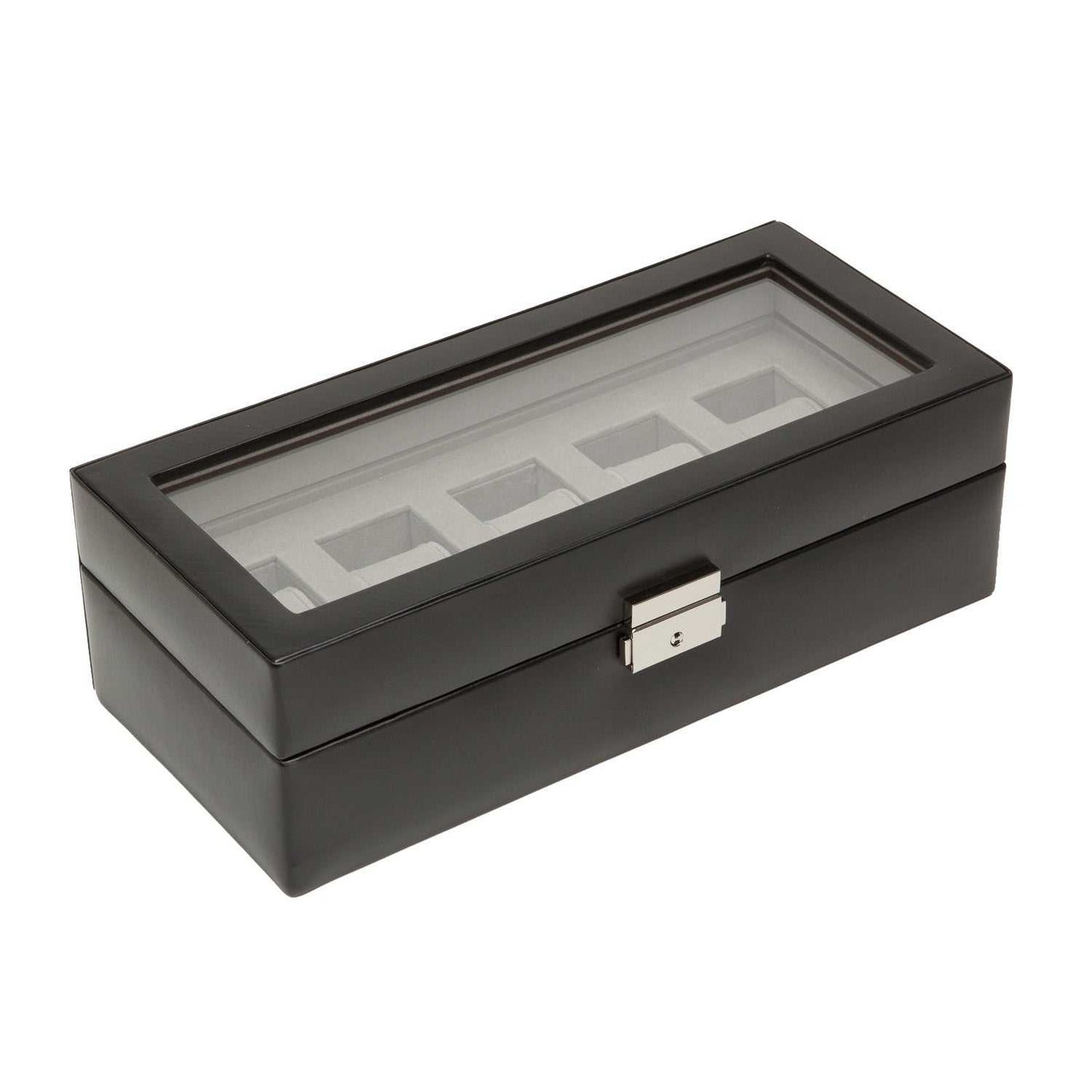 Watch Avenue UKWolf Heritage 5-Piece Black Watch Box | 99506Watch Avenue UK