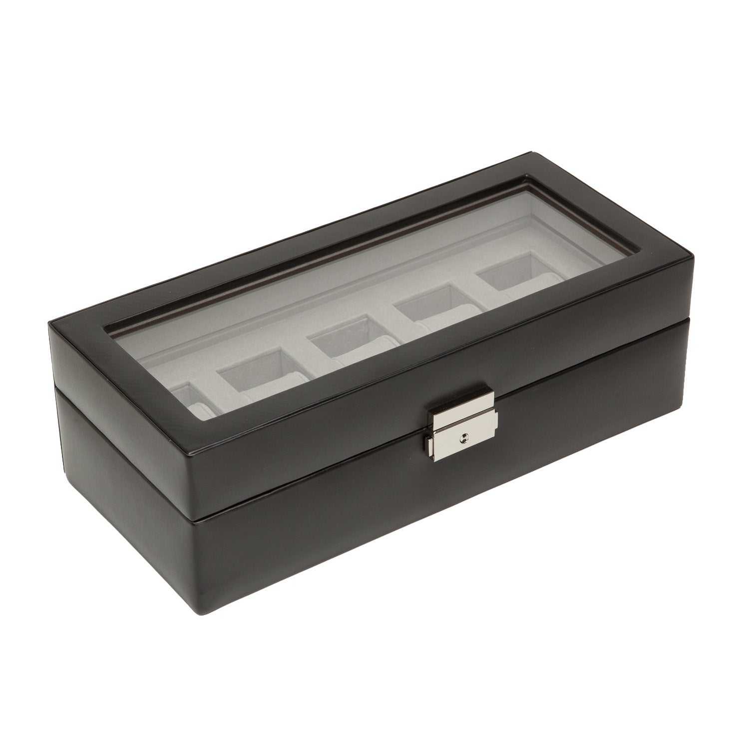 Watch Avenue UKWolf Heritage 5-Piece Black Watch Box | 99506Watch Avenue UK