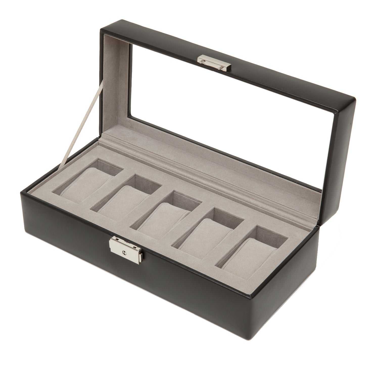 Watch Avenue UKWolf Heritage 5-Piece Black Watch Box | 99506Watch Avenue UK