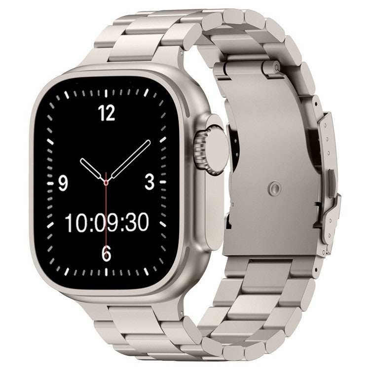 3-Link Titanium Apple Watch Bracelet | Lightweight & Durable