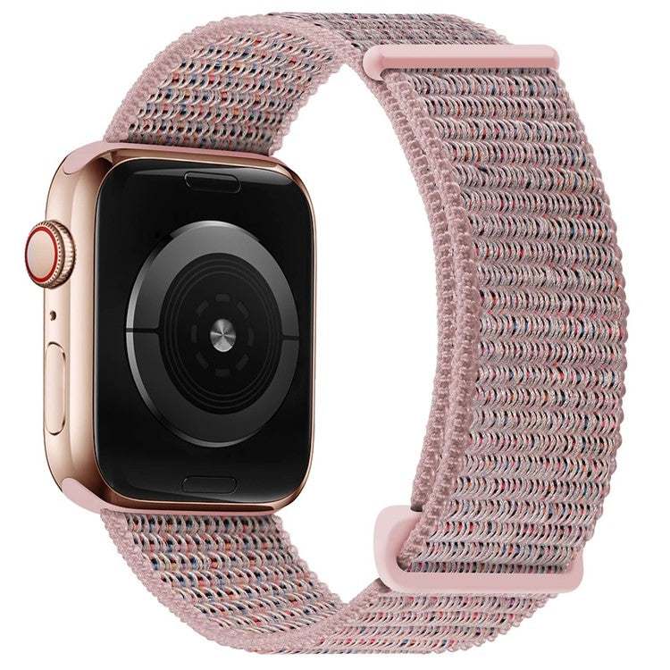 Woven nylon sport loop watch strap for Apple Watches.