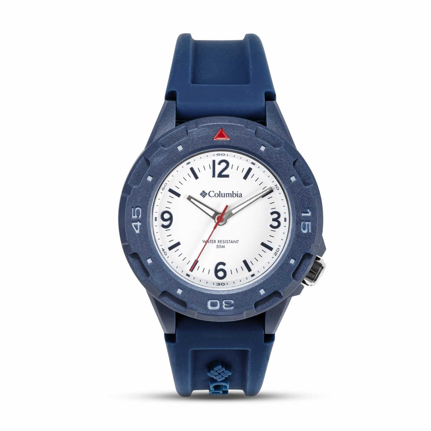 ColumbiaWatchColumbia Watch Trailhead White Dial Blue Silicone StrapWatch Avenue UK