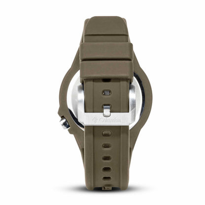 WatchColumbia Watch Trailhead Olive Dial Olive Silicone Strap