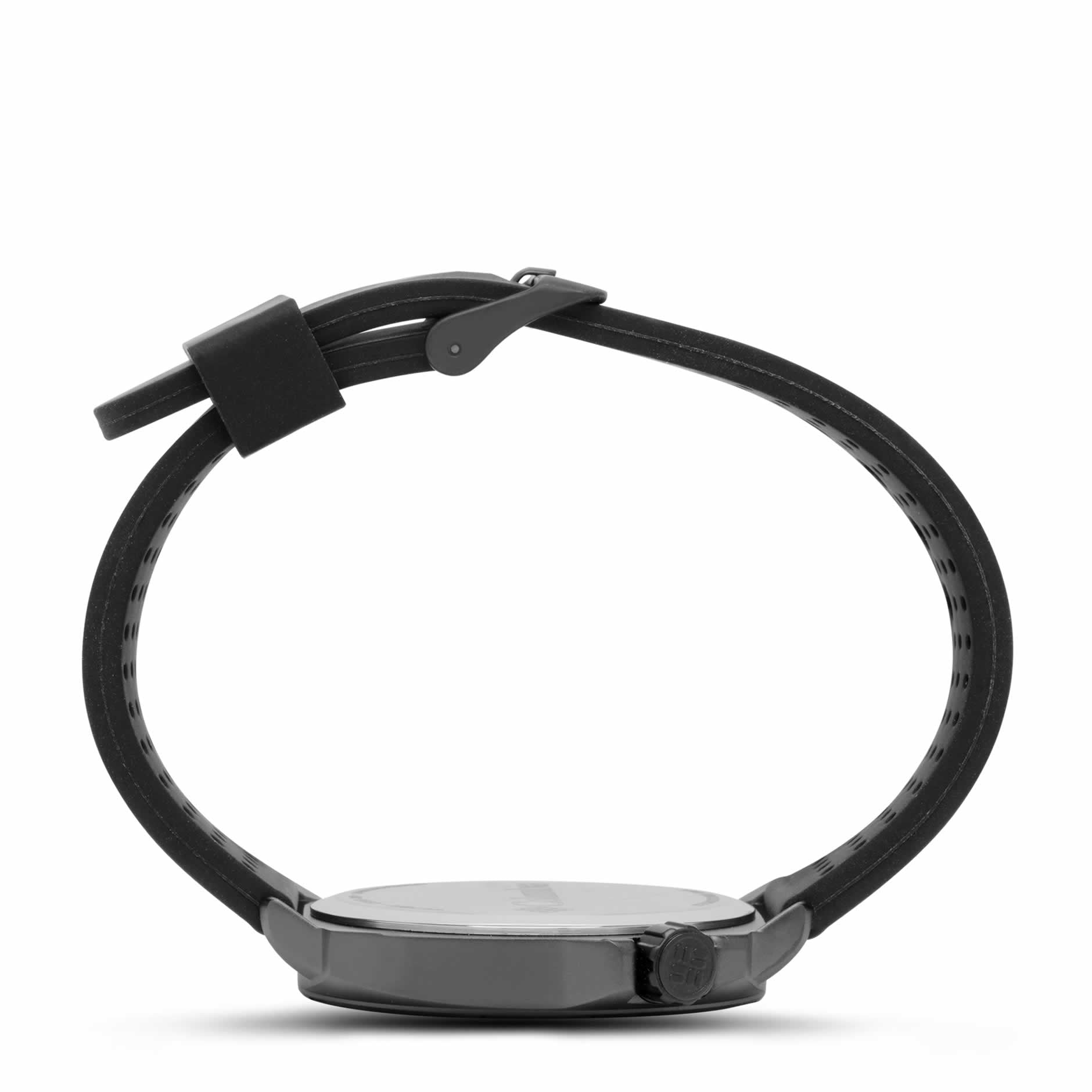 WatchColumbia Watch Delta Ridge Black Case Black Dial Black Silicone Strap