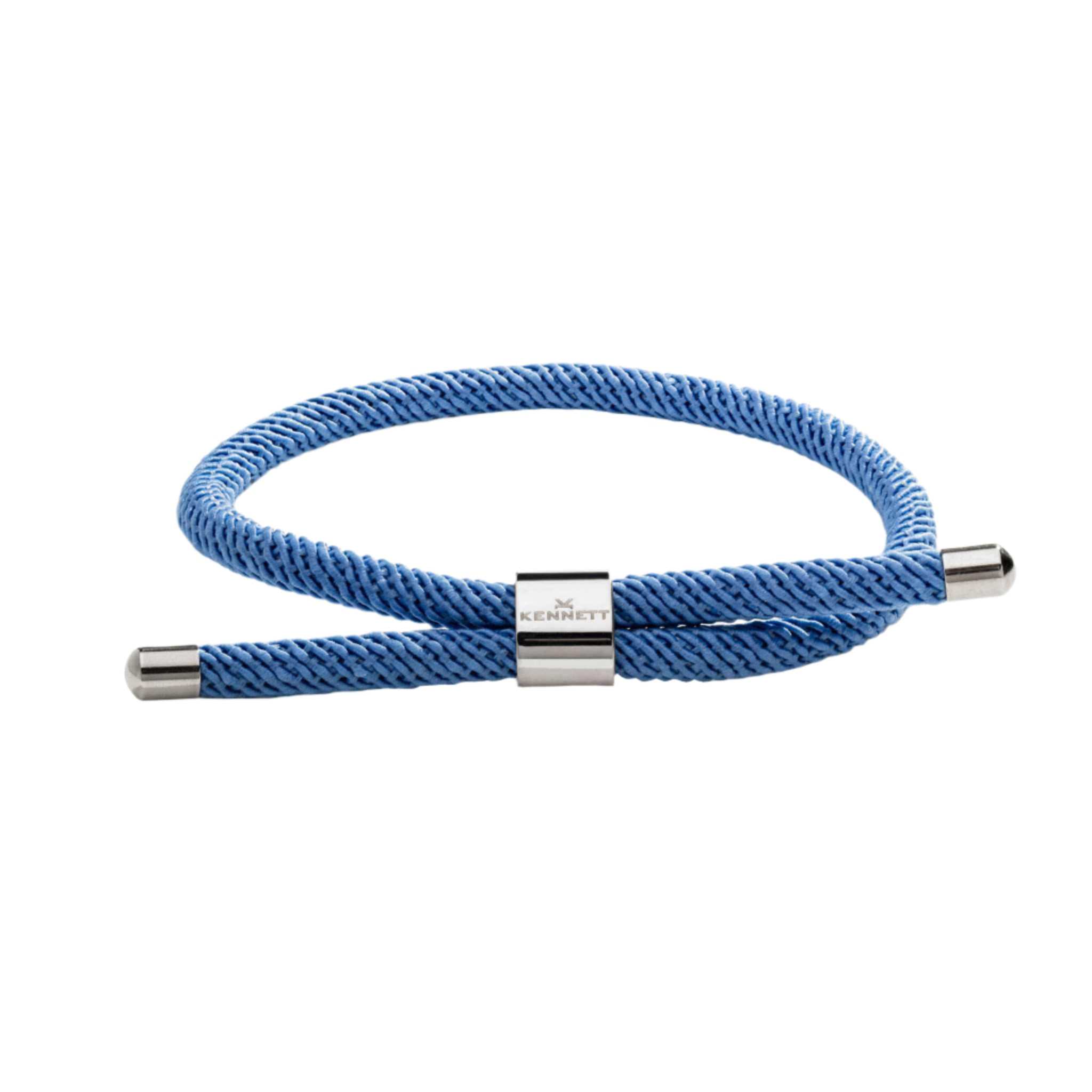 Kennett Unisex Rope Bracelet – Steel Clasp & Nylon