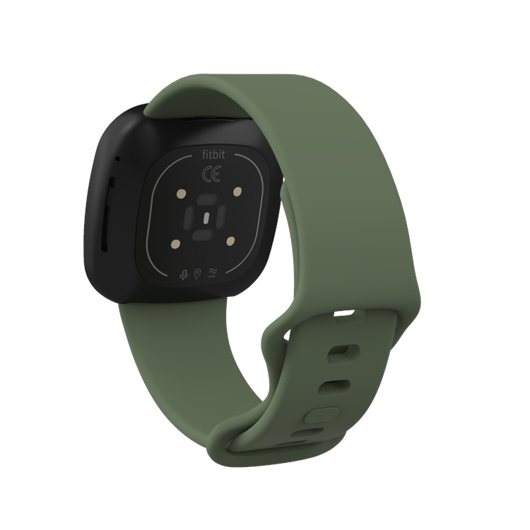 Compatible strap for Fitbit Versa 3, available in sizes S and L, durable and stylish for daily wear and workouts.