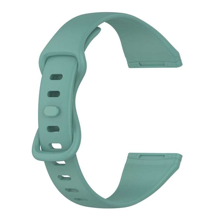 Mint green strap for Fitbit Versa 4, available in sizes S and L, offering comfort and style.