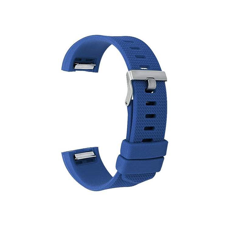 Blue Fitbit Charge and Charge 2 compatible strap, durable and stylish.