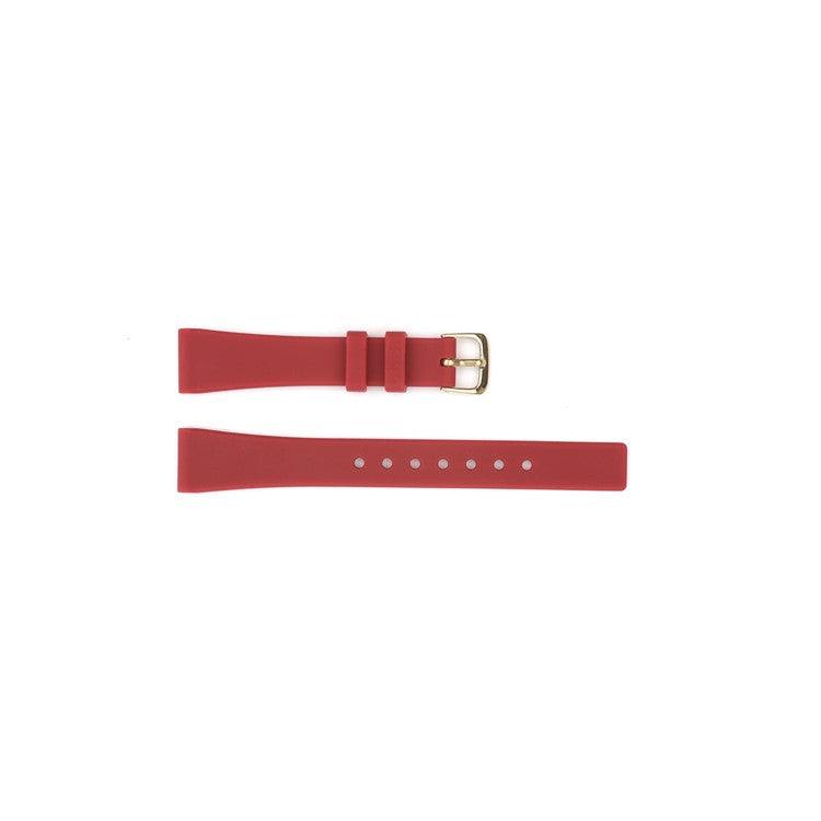 Red Silicone Radley 16mm Watch Strap | RY2768