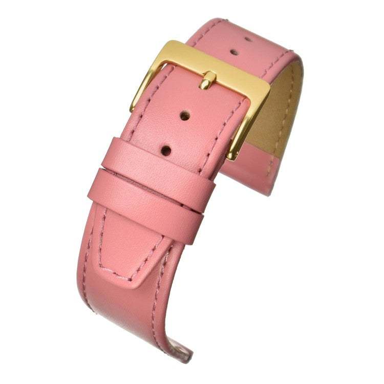 Watch StrapPink Plain Stitched Leather Watch Strap - Classic & StylishUpgrade your assortment with the Pink Plain Stitched Leather Watch Strap - a refined and sophisticated addition that complements any ensemble. Made from premium calf