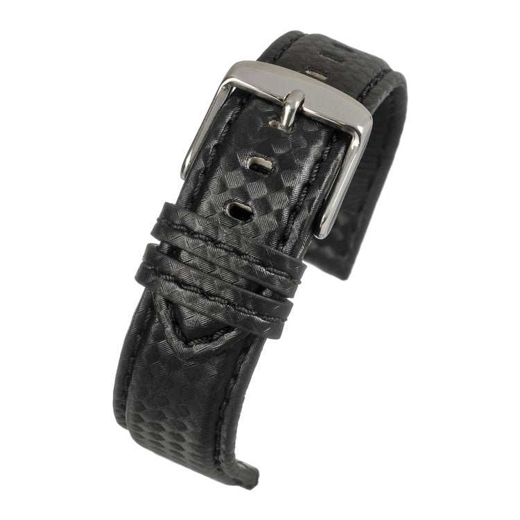 Water-Resistant Carbon Watch Strap – Sporty & Bold