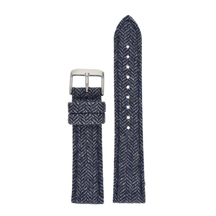 Watch Strap in Tweed Material