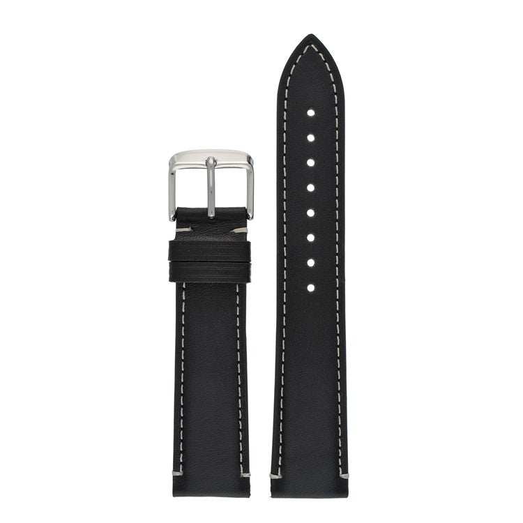Luxury Italian Leather Watch Strap – Contrast Stitch