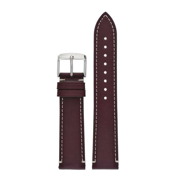Luxury Italian Leather Watch Strap – Contrast Stitch