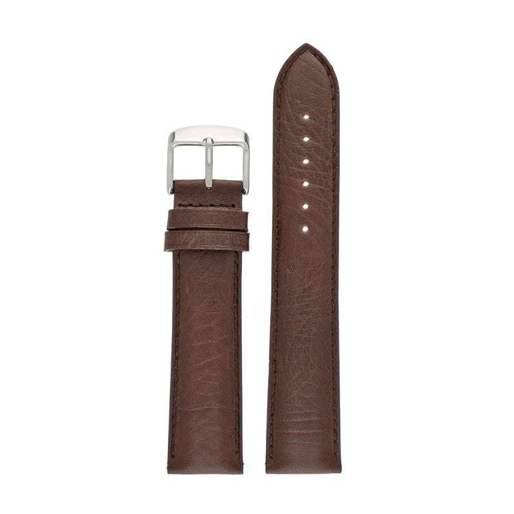 Vintage Grain Leather Watch Strap (18–22MM)