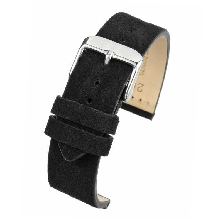 Premium Suede Watch Strap | 18MM–22MM Soft Leather