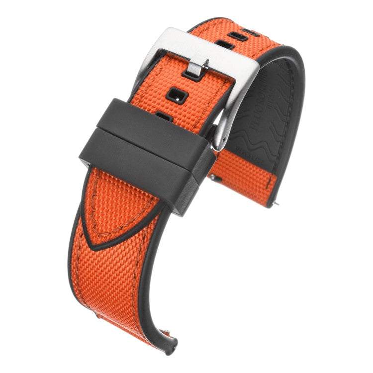 Watch StrapSailcloth & Rubber Hybrid Watch Strap - Premium Nylon Upper | Durable Our Sailcloth &amp; Rubber Hybrid Watch Straps are perfect for those seeking both style and durability. The premium reinforced nylon upper, inspired by ship sails, a