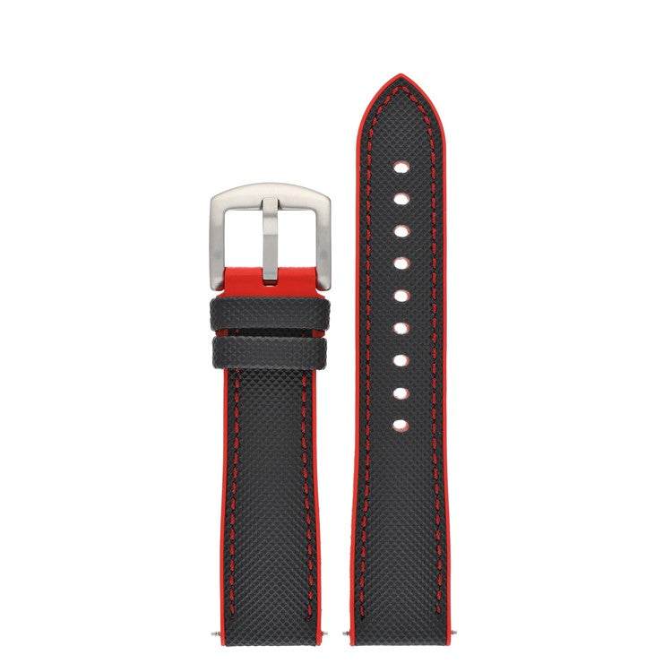 Premium Waterproof Rubber Hybrid Watch Strap