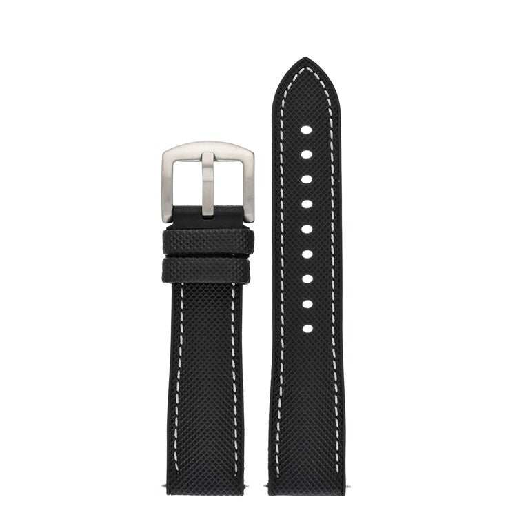 Premium Waterproof Rubber Hybrid Watch Strap