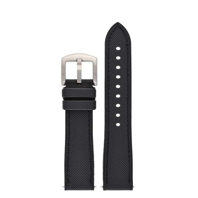 Premium Waterproof Rubber Hybrid Watch Strap