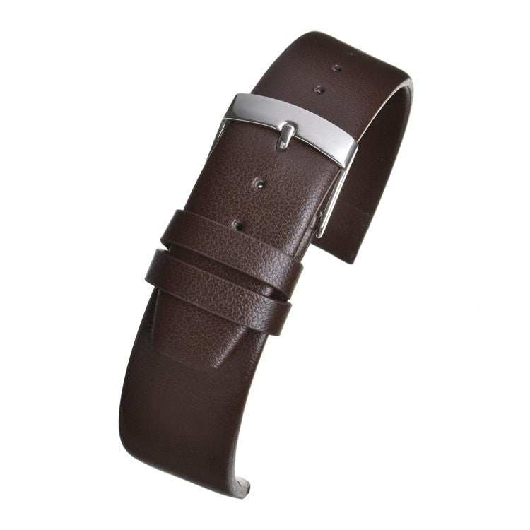 Eco-friendly Apple Fibre Watch Strap with silver buckle, sustainable design.