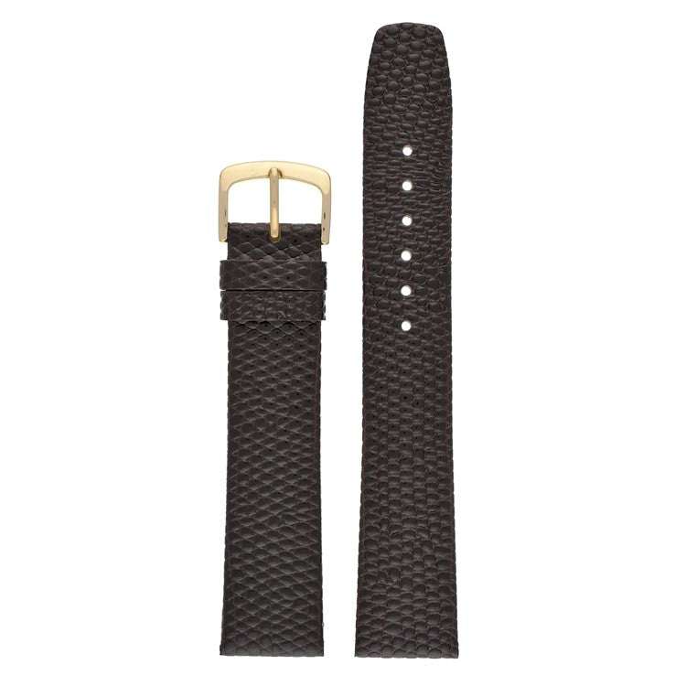 Extra Long Lizard Grain Watch Strap – Black or Brown